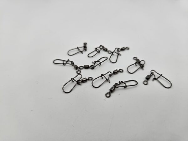 Einfachwirbel Angelwirbel Sicherheitswirbel in der Größe 10