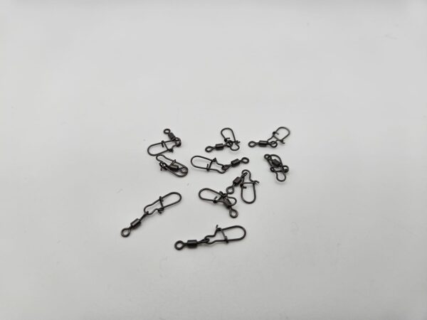 Einfachwirbel Angelwirbel Sicherheitswirbel in der Größe 12