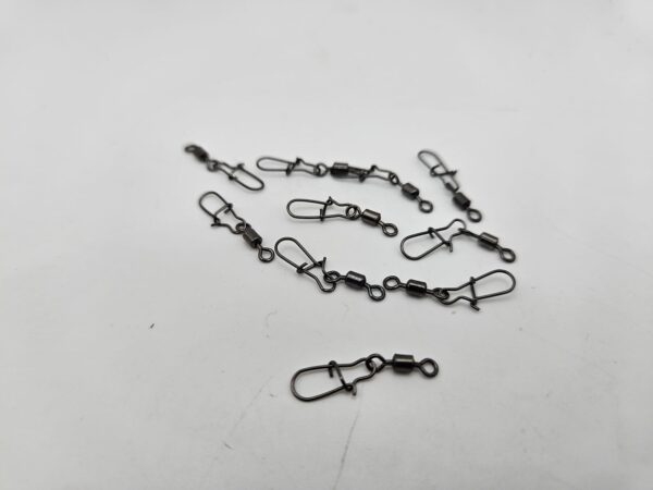 Einfachwirbel Angelwirbel Sicherheitswirbel in der Größe 8