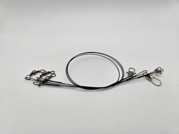 Angelvorfach aus Stahl - WSB Stahlvorfach 25 cm